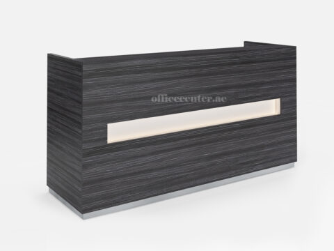 black-reception-desk