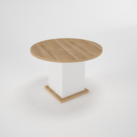 Aqua Round Meeting Table