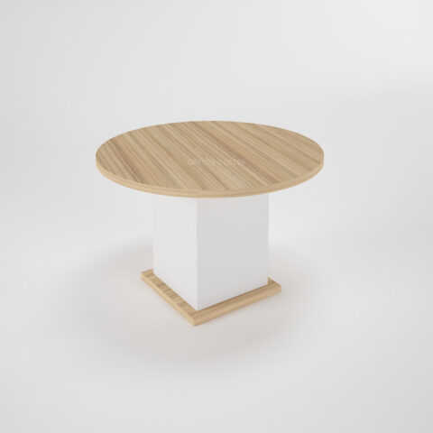 Aqua Round Meeting Table