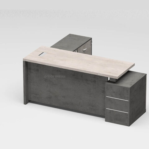 Timeo Contemporary L Shape Executive  Desk