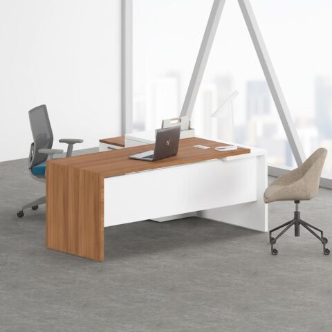 Timeo Contemporary L Shape Executive Desk