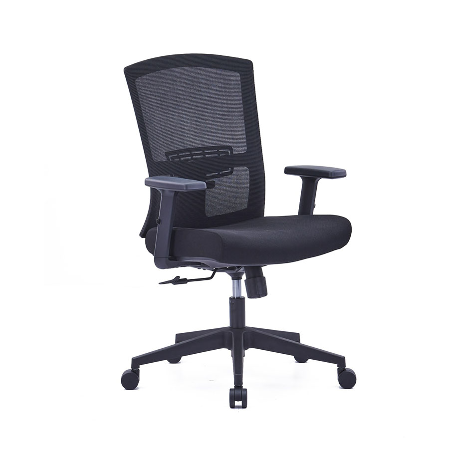Black Aim Staff Chair