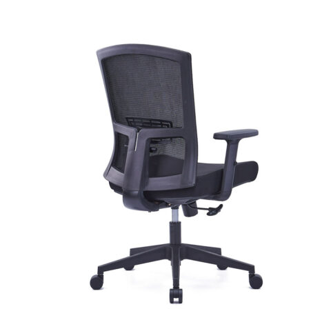 Black Aim Staff Chair