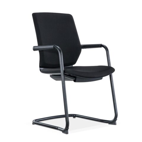 Organic Visitor Chair with Arms