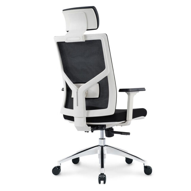 Orion White Frame Executive Chair 03
