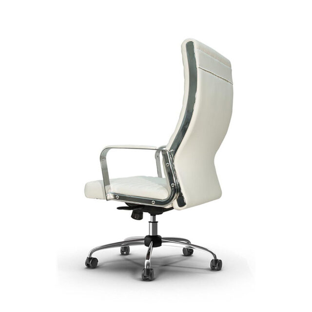 Silla White Office Chair 03