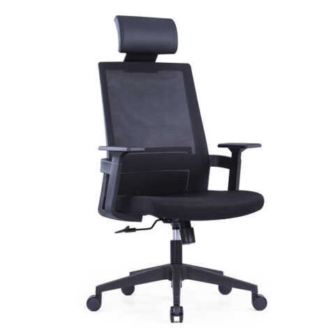 Urban High Back Executive Office Chair with up and down headrest & Adjustable lumbar support