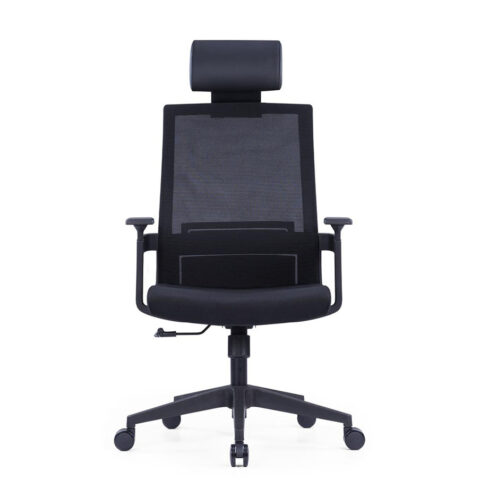 Urban High Back Executive Office Chair with up and down headrest & Adjustable lumbar support