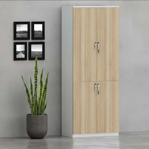 Vertical 4 Door Full-Height Office Storage Cabinet